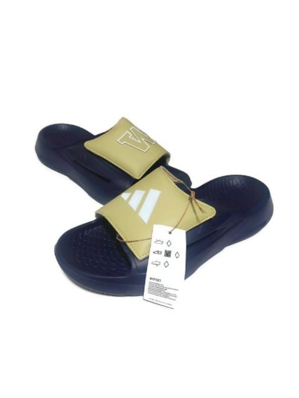 Washington Huskies adidas Lightblaze Slide Mens Size 8 Womens 9 Sandals - Picture 4 of 9